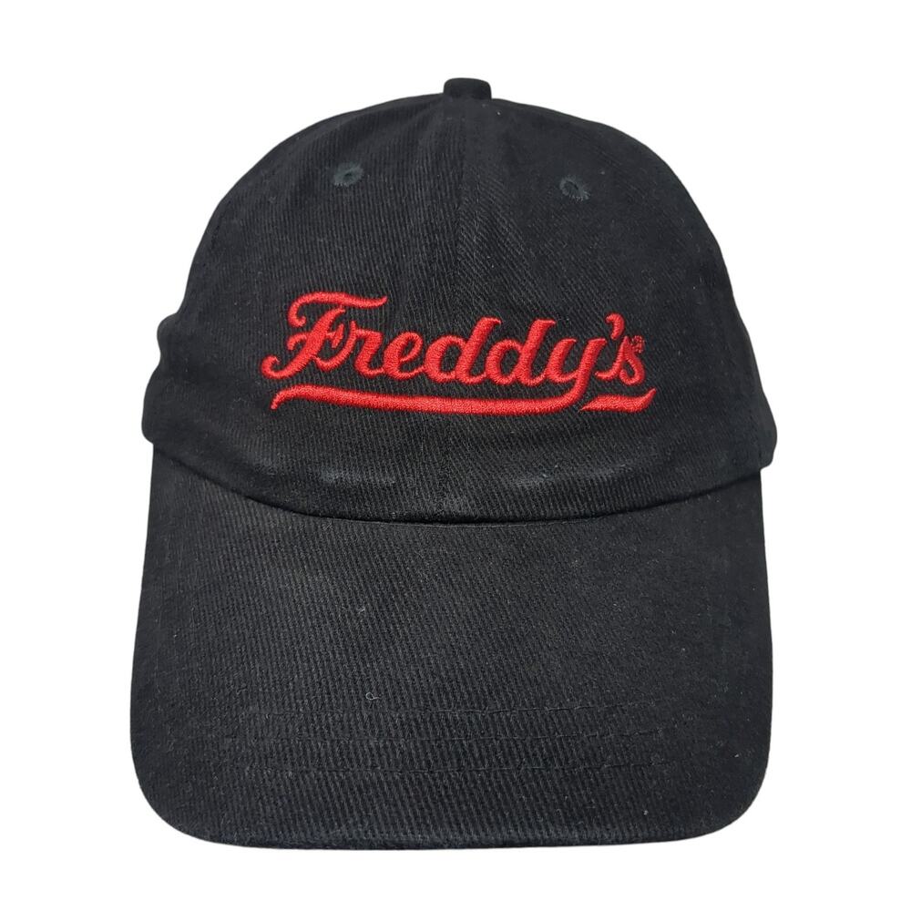 Freddy's Grillin' Scoopin' Rockin Slideback Baseball Cap Black One Size Apollo
